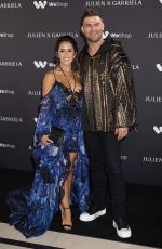 JANETTE MANRARA at Julien MacDonald Front Row at London Fashion Week 02/19/2023