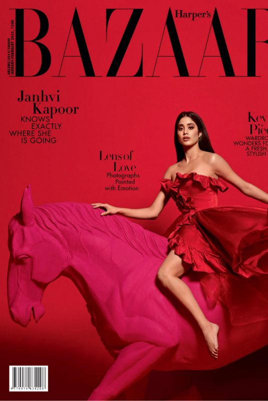 JANHVI KAPOOR in Harper’s Bazaar India, January/february 2023