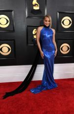 JASMINE SANDERS at 65th Grammy Awards in Los Angeles 02/05/2023