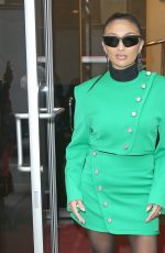 JEANNIE MAI Arrives at Sherri Shepherd Show in New York 02/09/2023