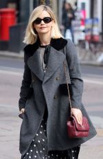 JENNA COLEMAN Arrives at Heart Breakfast Radio in London 02/09/2023