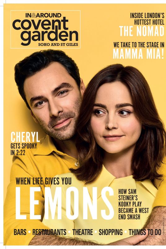 JENNA COLEMAN in In Covent Garden Magazine, February/march 2023