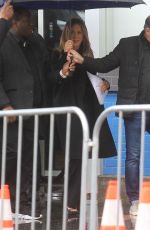 JENNIFER ANISTON and LAURA DERN Arrives at Courteney Cox
