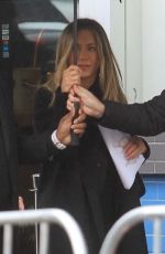 JENNIFER ANISTON and LAURA DERN Arrives at Courteney Cox