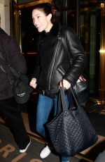 JENNIFER CARPENTER and AMANDA SEYFRIED Arrives at Their Hotel in Paris 01/31/2023