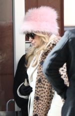 JENNIFER COOLIDGE All Bundled Up in Freezing Weather in Cambridge 02/04/2023