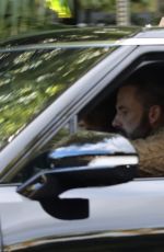 JENNIFER LOPEZ and Ben Affleck Out Driving in Bel-Air 02/26/2023
