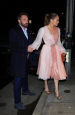 JENNIFER LOPEZ and Ben Affleck Out for Dinner on Valentine