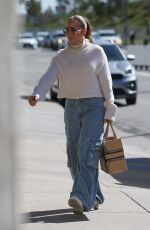 JENNIFER LOPEZ Arrives at Dance Rehearsal in West Hollywood 02/15/2023