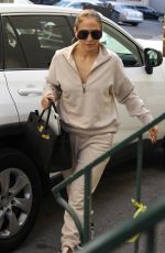JENNIFER LOPEZ Arrives at Dance Studio in Los Angeles 02/10/2023