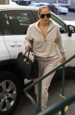 JENNIFER LOPEZ Arrives at Dance Studio in Los Angeles 02/10/2023
