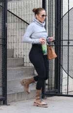 JENNIFER LOPEZ Arrives for Dance Practice in Los Angeles 02/21/2023