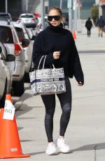 JENNIFER LOPEZ Heading to a Dance Studio in Los Angeles 02/02/2023