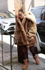 JENNIFER LOPEZ Heading to a Sudio in Santa Monica 02/14/2023