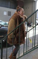 JENNIFER LOPEZ Heading to a Sudio in Santa Monica 02/14/2023