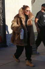 JENNIFER LOPEZ Leaves a Dance Studio in Los Angeles 02/06/2023