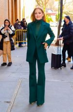 JESSICA CHASTAIN Arrives at The View in New York 02/03/2023