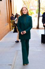 JESSICA CHASTAIN Arrives at The View in New York 02/03/2023