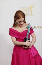 JESSICA CHASTAIN at 29th Annual Screen Actors Guild Awards in Century City 02/26/2023