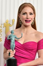 JESSICA CHASTAIN at 29th Annual Screen Actors Guild Awards in Century City 02/26/2023