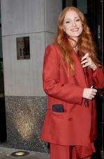 JESSICA CHASTAIN Out in New York 02/12/2023