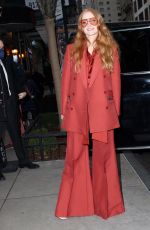 JESSICA CHASTAIN Out in New York 02/12/2023