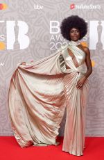 JODIE TURNER-SMITH at Brit Awards 2023 at O2 Arena in London 02/11/2023