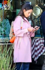 JORDANA BREWSTER Leaves Kreation in Beverly Hills 02/23/2023