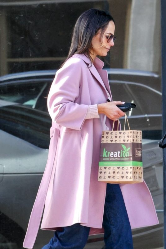 JORDANA BREWSTER Leaves Kreation in Beverly Hills 02/23/2023