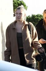 JOSIE CANSECO Out with a Friend at Nobu in Malibu 02/06/2023