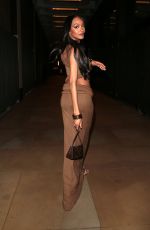 JOURDAN DUNN Arrives at Edward Enninful