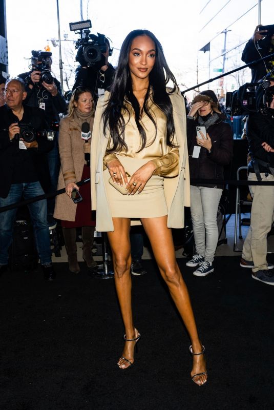 JOURDAN DUNN at Michael Kors Fashion Show in New York 02/15/2023