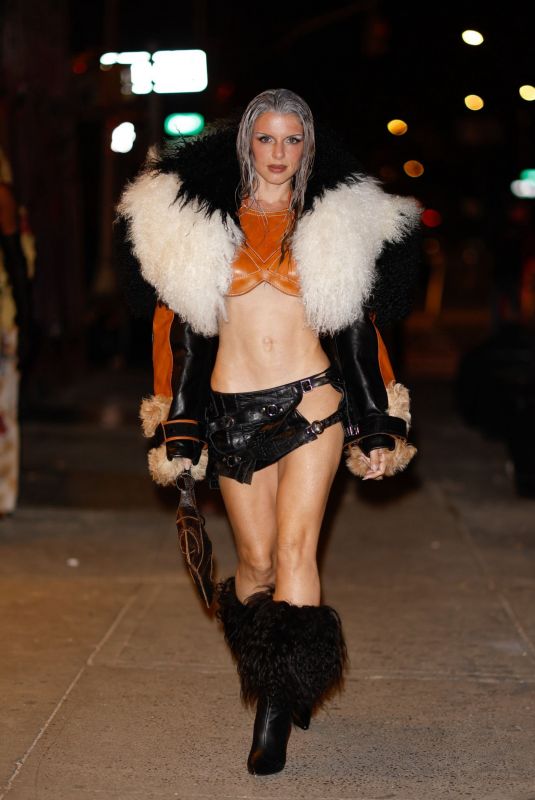 JULIA FOX Night Out in New York 02/10/2023