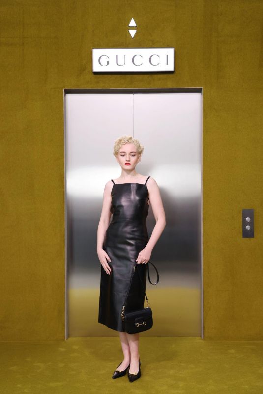 JULIA GARNER at Gucci Show at Milan Fashion Week 02/24/2023