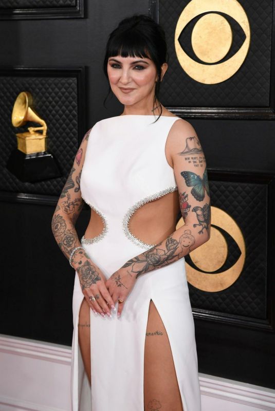 JULIA MICHAELS at 65th Grammy Awards in Los Angeles 02/05/2023