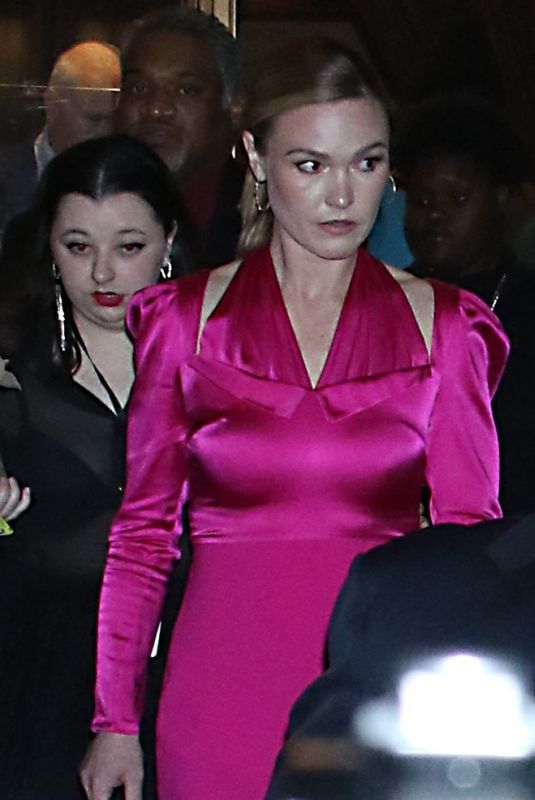JULIA STILES Out at New York Fashion Week 02/09/2023
