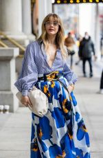 JULIANNE HOUGH at Carolina Herrera Show at New York Fashion Week 02/13/2023