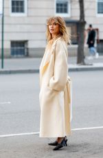 JULIANNE HOUGH Out at New York Fashion Week 02/13/2023