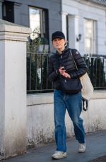 JULIANNE MOORE Out and About in London 02/02/2023