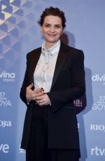 JULIETTE BINOCHE at Goya International Awards 2023 in Seville 02/10/2023