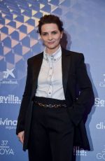 JULIETTE BINOCHE at Goya International Awards 2023 in Seville 02/10/2023