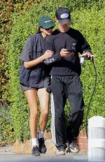 KAIA GERBER and Austin Butler Out wuth Her Dog in Los Feliz 02/11/2023