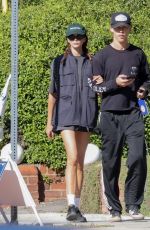KAIA GERBER and Austin Butler Out wuth Her Dog in Los Feliz 02/11/2023