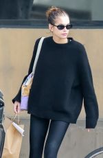KAIA GERBER Leaves a Restaurant in Los Feliz 02/14/2023