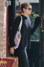 KAIA GERBER Leaves a Restaurant in Los Feliz 02/14/2023