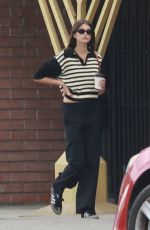 KAIA GERBER Out for Cup of Coffee in Los Feliz 02/13/2023