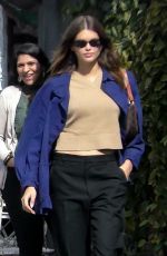 KAIA GERBER Out for Lunch at All Time in Los Feliz 02/03/2023