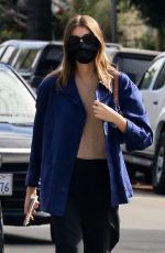 KAIA GERBER Out for Lunch at All Time in Los Feliz 02/03/2023
