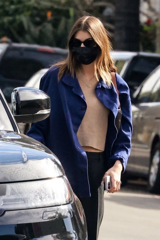 KAIA GERBER Out for Lunch at All Time in Los Feliz 02/03/2023