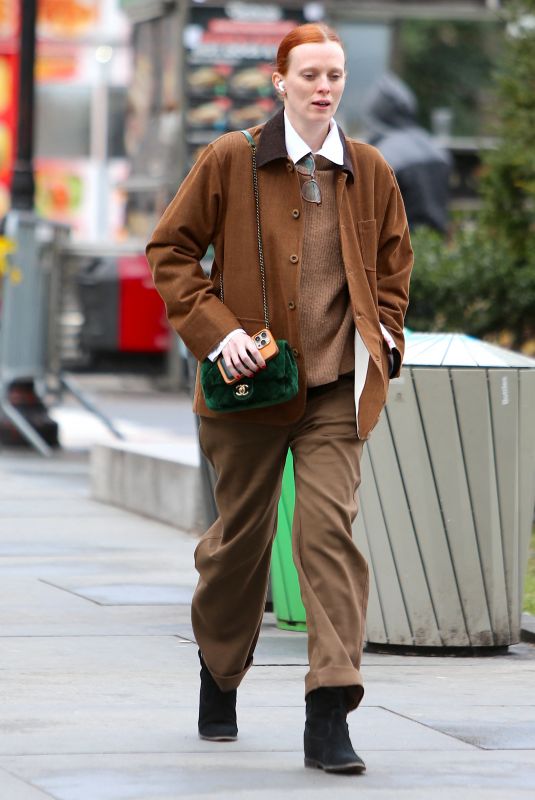 KAREN ELSON Out on Fifth Avenue in New York 01/31/2023